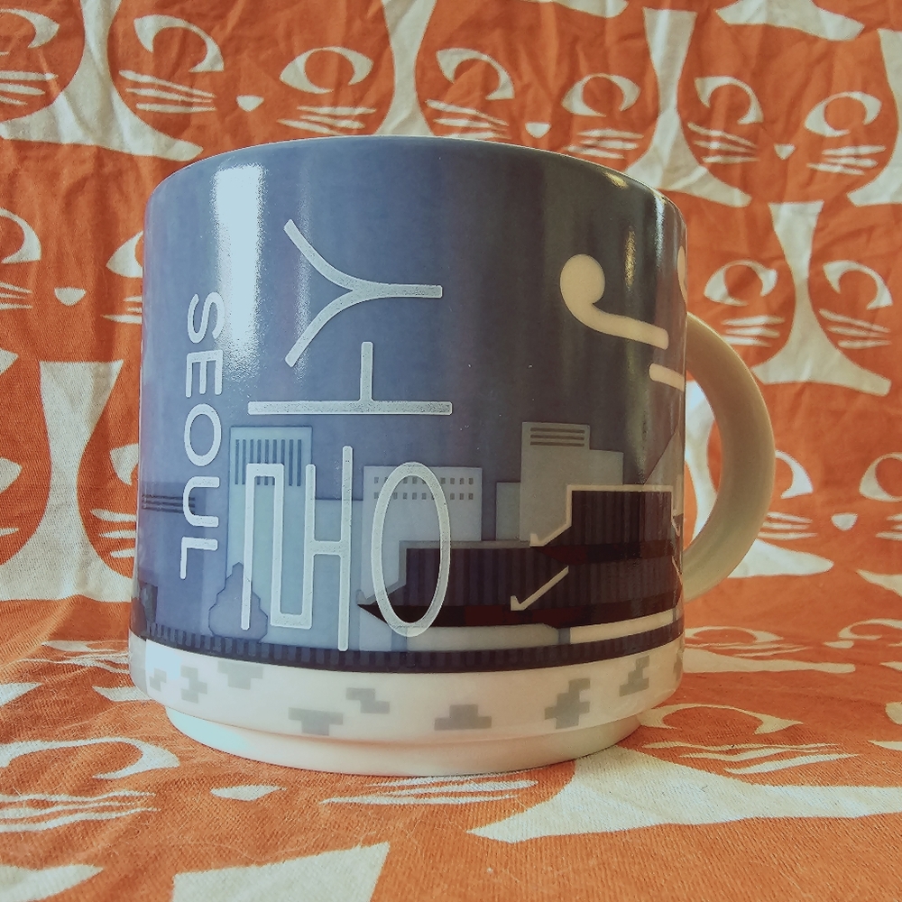 Starbucks Unused Seoul 2016 mug 8n perfect shape